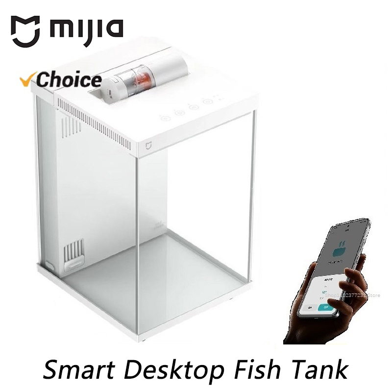 Xiaomi Aquarium Fish Tank - Acuario Inteligente de Escritorio Mijia 10L,