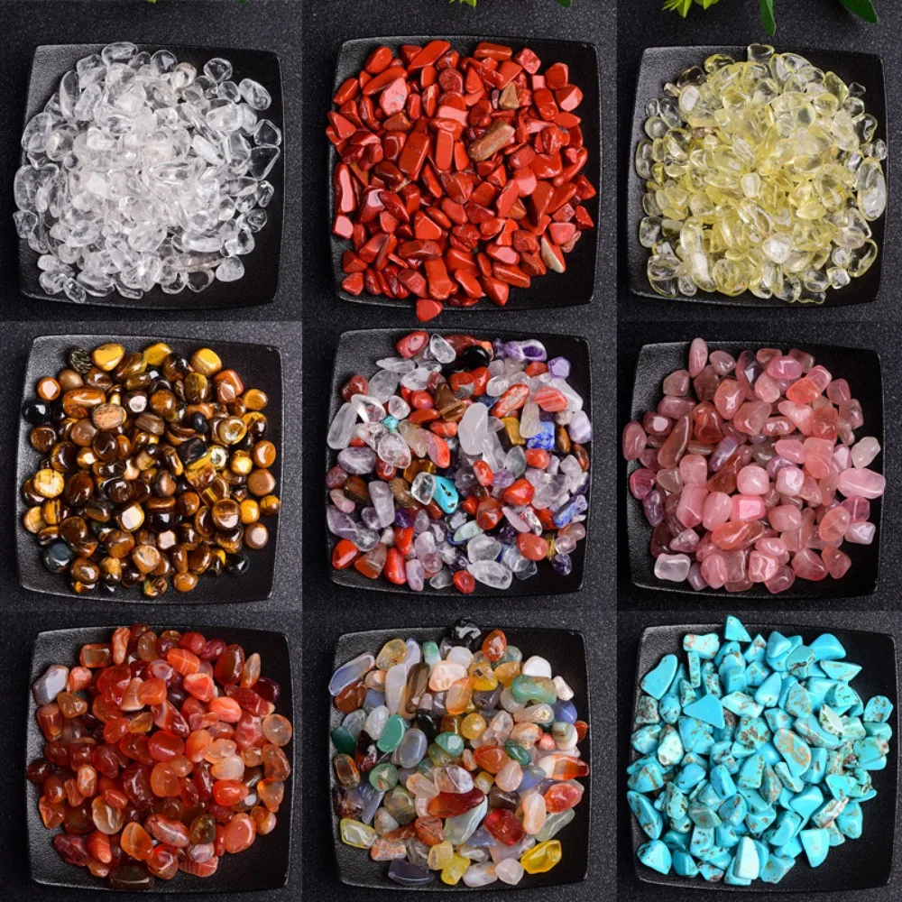 Fish Tank Gravel - Piedra Natural de Ágata Pulida, Grava