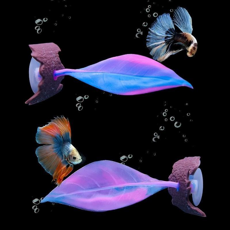 1 unidad de hamaca de silicona - Aquarium Fish Betta reseña y precio