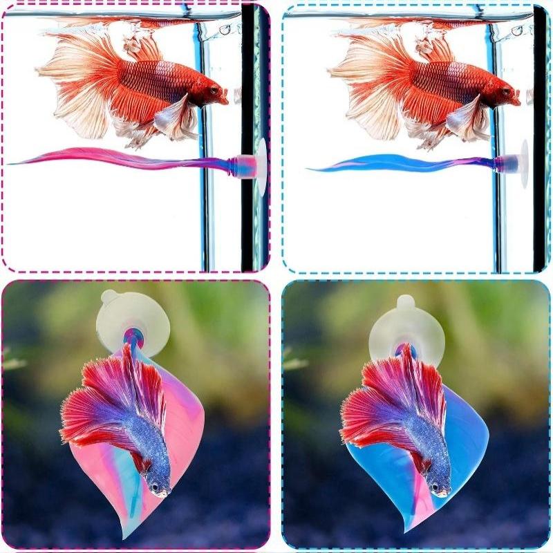 1 unidad de hamaca de silicona - Aquarium Fish Betta reseña y precio