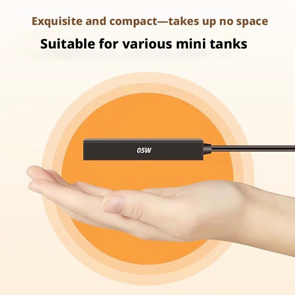 Calentador de acuario mini USB - Betta Fish Tank reseña y precio