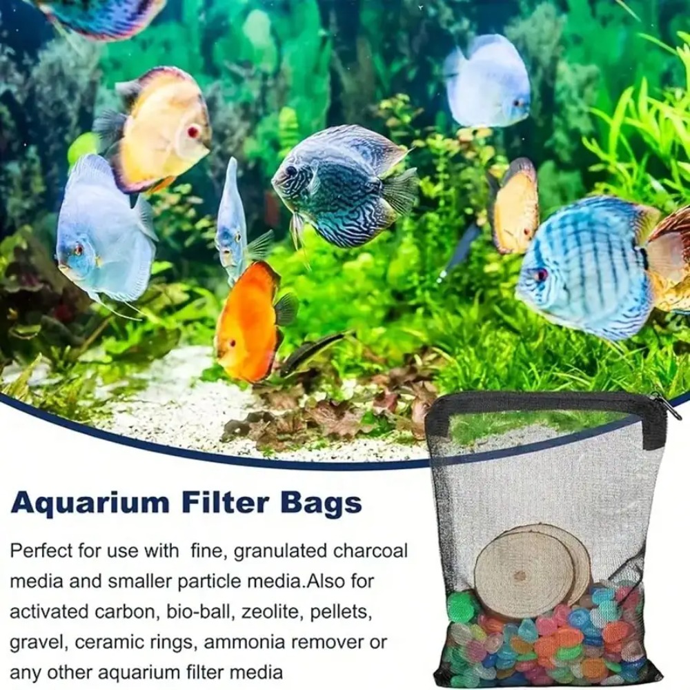 10 unidades de bolsas de filtr - Aquarium Fish Keeping reseña y precio