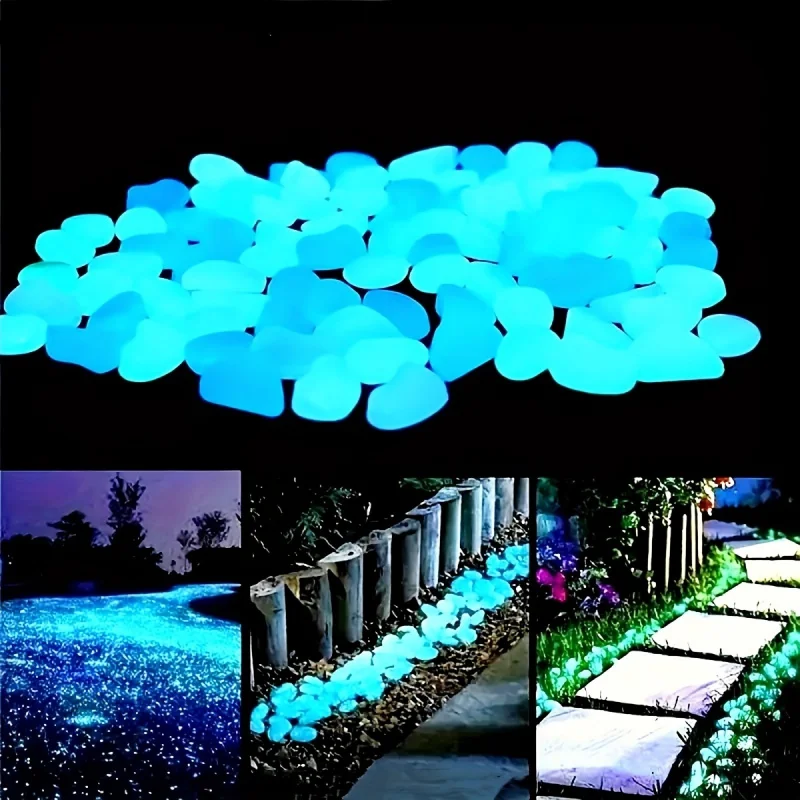 100 piezas de piedras luminosa - Aquarium Plants reseña y precio