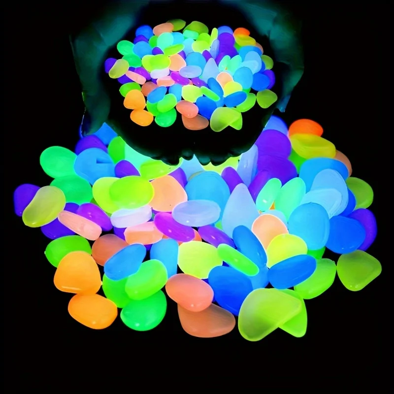 100 piezas de piedras luminosa - Aquarium Plants reseña y precio