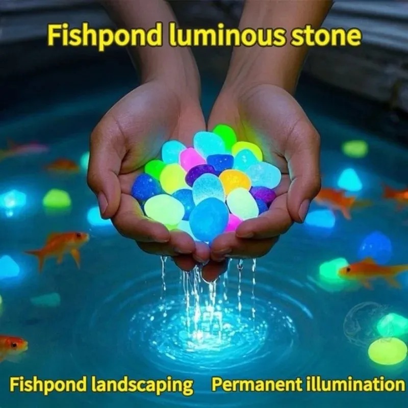100-1000 Uds. Piedra luminosa  - Fish Tank Gravel reseña y precio
